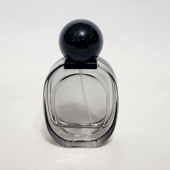 Brand New Fancy Black easy Refillable Glass Bottle, 1.0 oz / 50 ml Spray - Picture 1 of 4